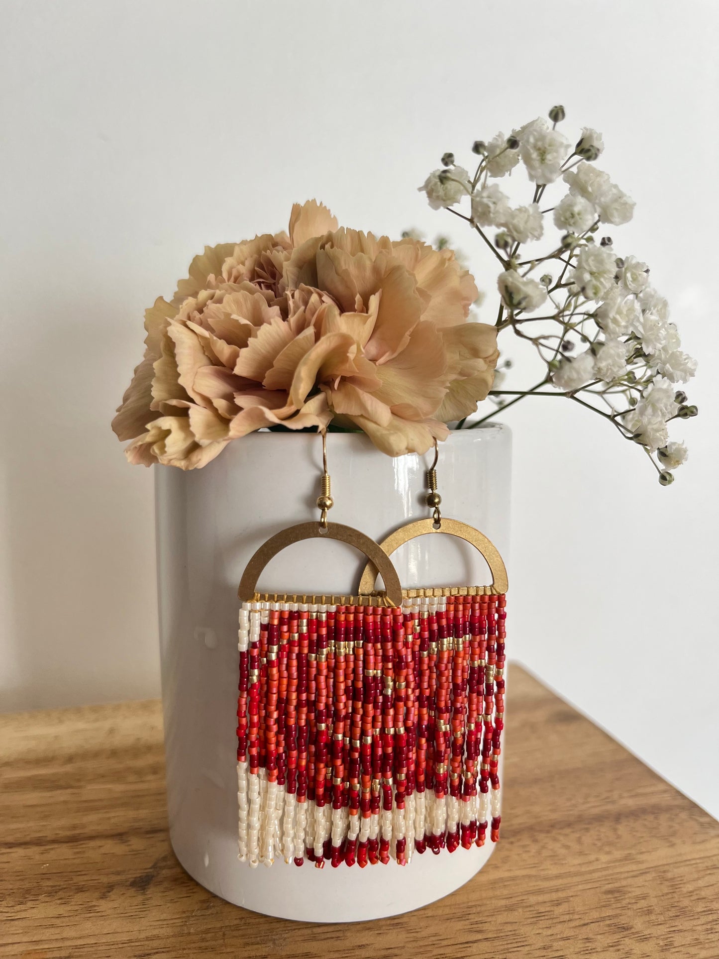 Boucles d'oreilles Rosa